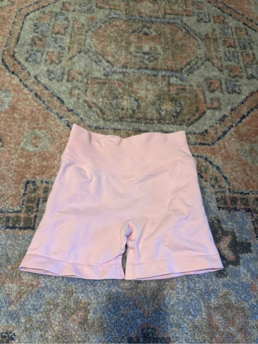 Others Follow Light Pink Women's Athletic Bike Shorts